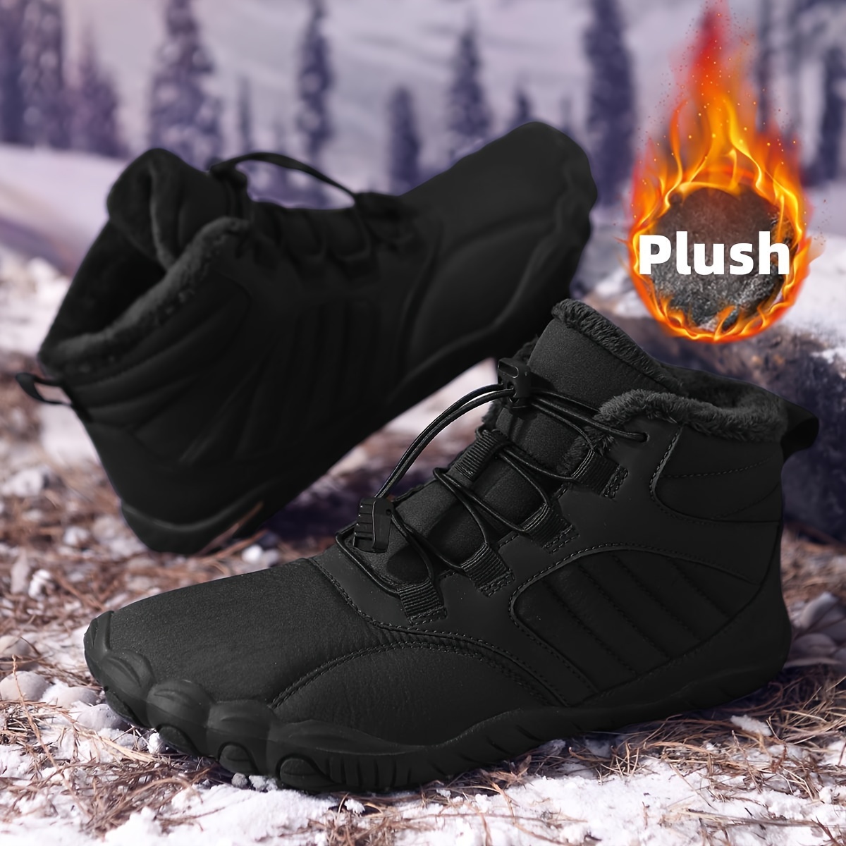 Women'S Shoes Wide Width - Botas de Neve Unissex de Inverno