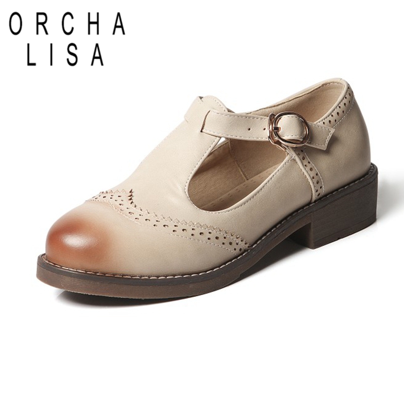 Women'S Shoes Extended Sizes - ORCHA LISA 2026 Calçado Feminino Retrô
