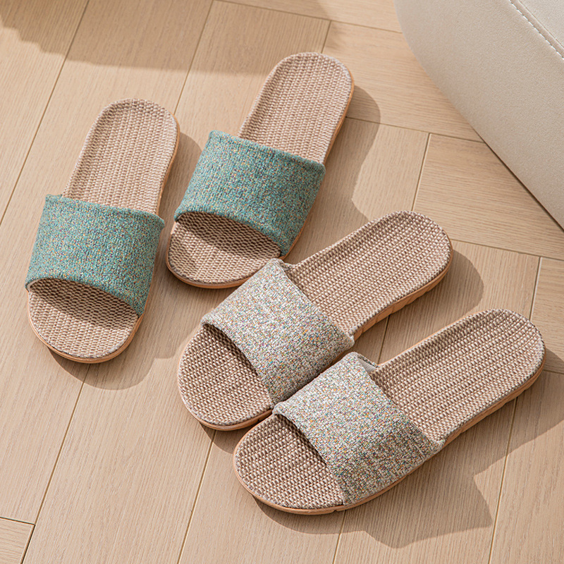 Loafer Flat Women - Chânhamo casual chinelos femininos casa apartamentos