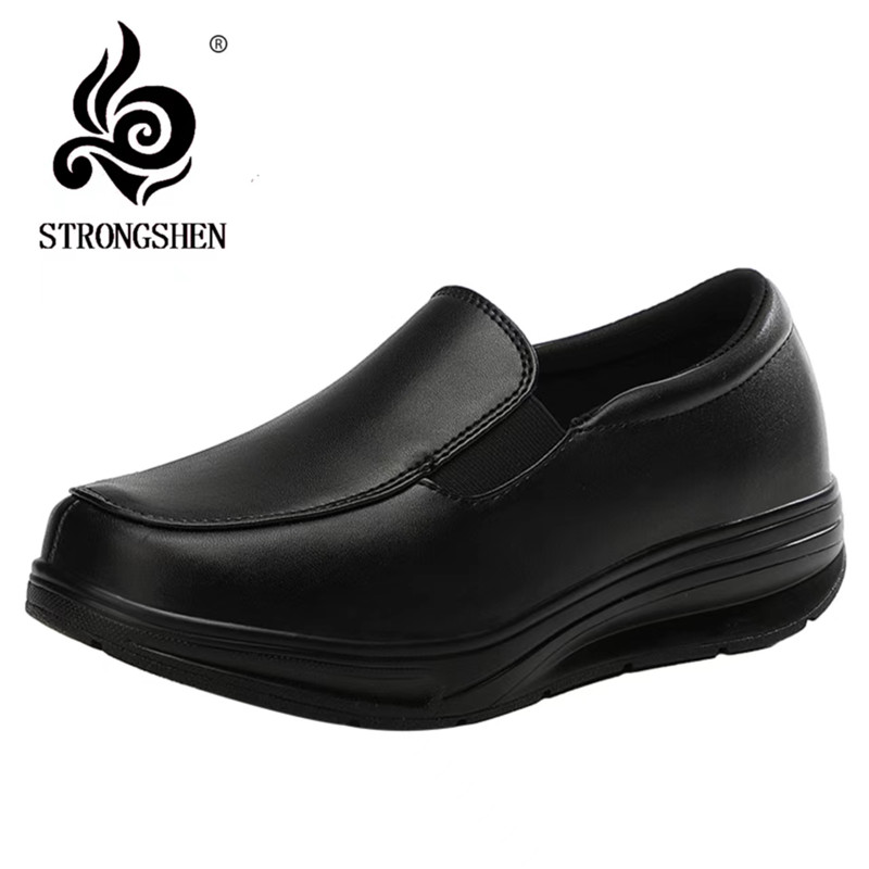 Women'S Shoes Neuropathy - Strongshen sapatos femininos primavera moda genuína