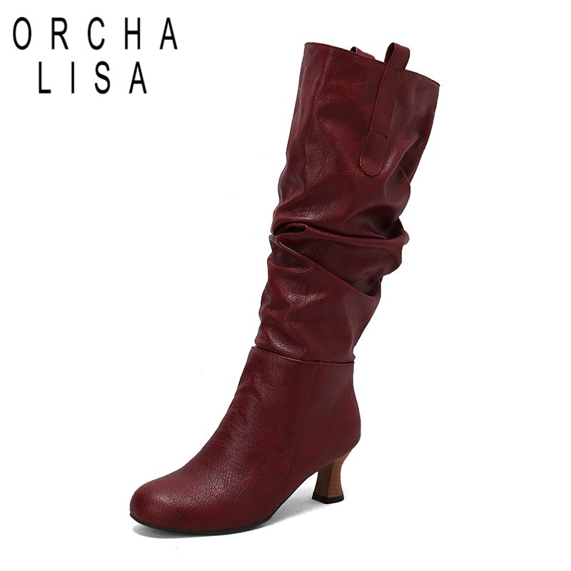 Women'S Shoes Extended Sizes - Orcha lisafancy senhora joelho botas altas