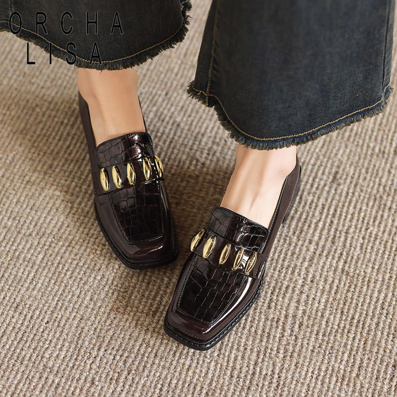 Women'S Shoes Extended Sizes - Sapatos Femininos ORCHA LISA Fashion Brilhantes,
