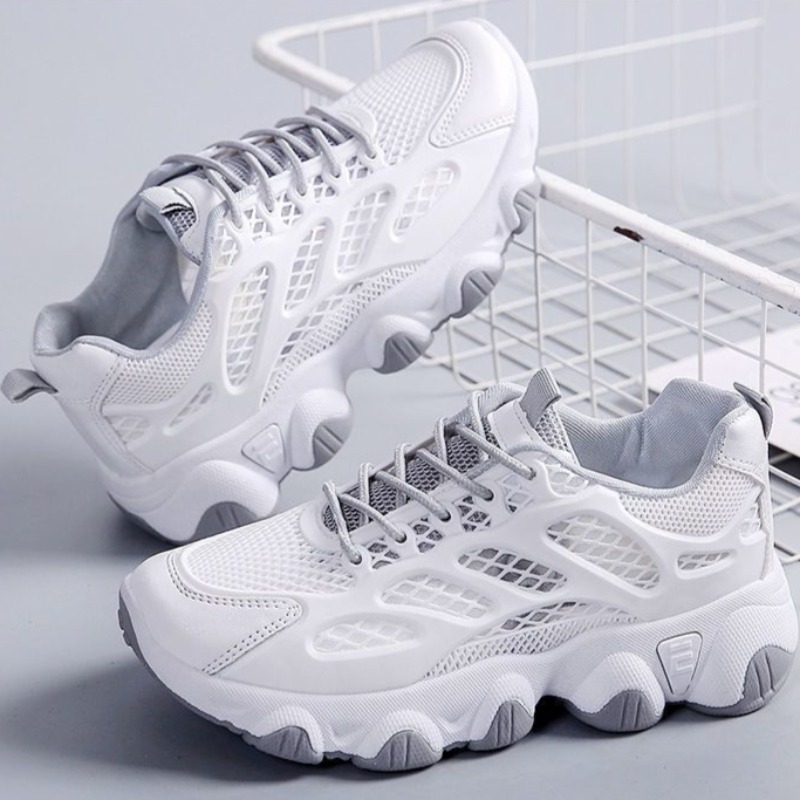 Women'S Shoes Running Sports - Malha respirável chunky tênis esportes ao