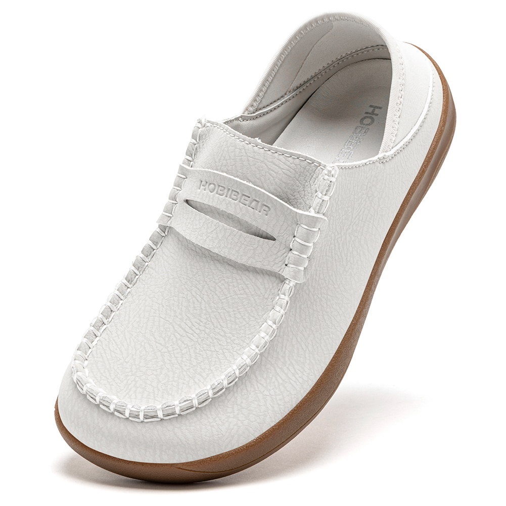 Women'S Shoes Wide Width - HOBIBEAR Sapatilhas femininas sem cadarço, largura