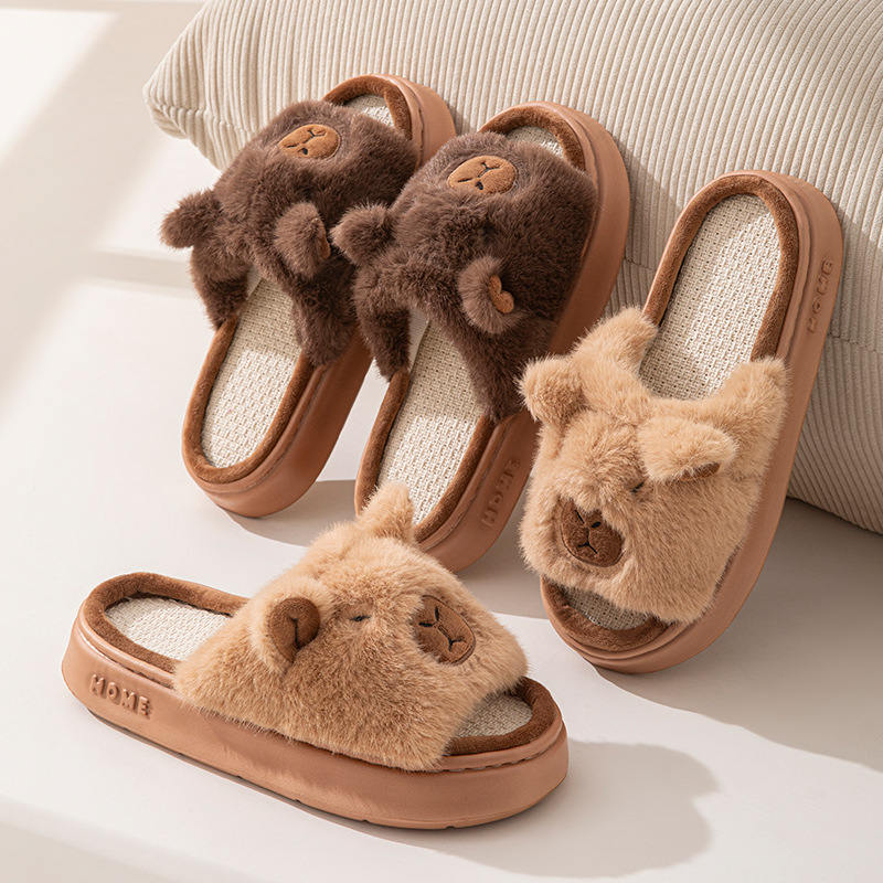 Loafer Flat Women - Chinelos Femininos de Cânhamo com Estampa