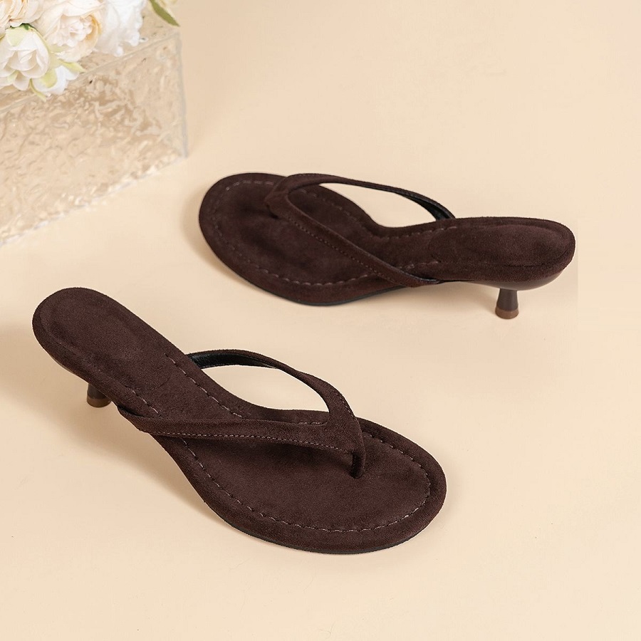 Thong Flat Sandal - Novas Sandálias Femininas de Salto Fino