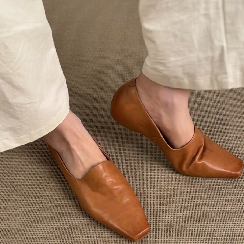 Loafer Flat Women - Sapatos Retro Femininos Slip-on Estilo Britânico