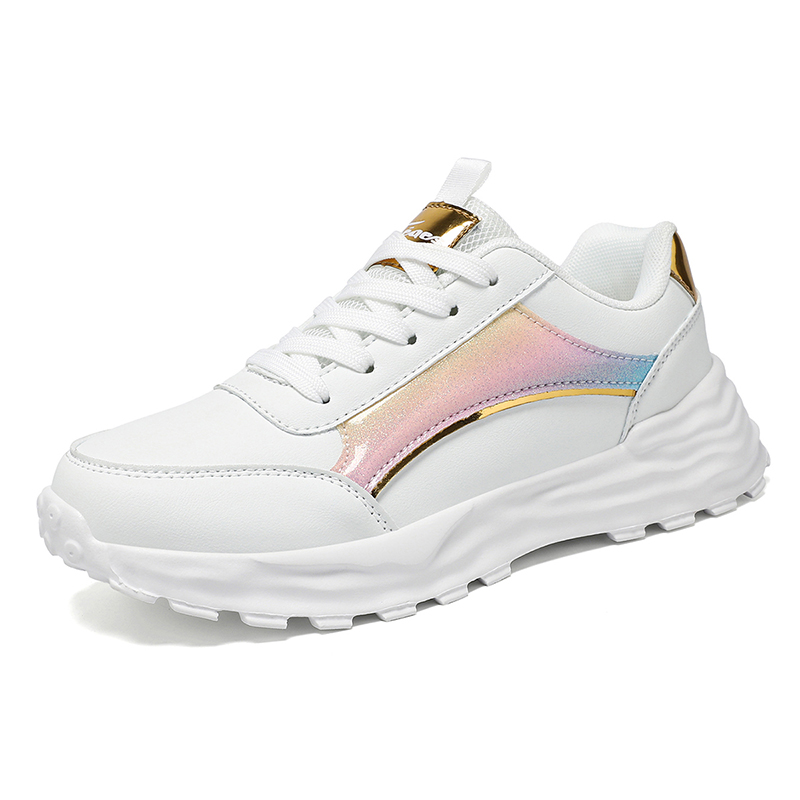 Women'S Shoes Running Sports - Tênis Feminino de Couro Esportivo Casual
