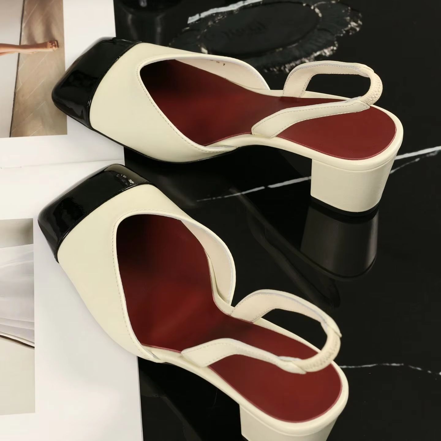 Sapatos Femininos Slingback Bi - Women Shoes Black avaliação e preço