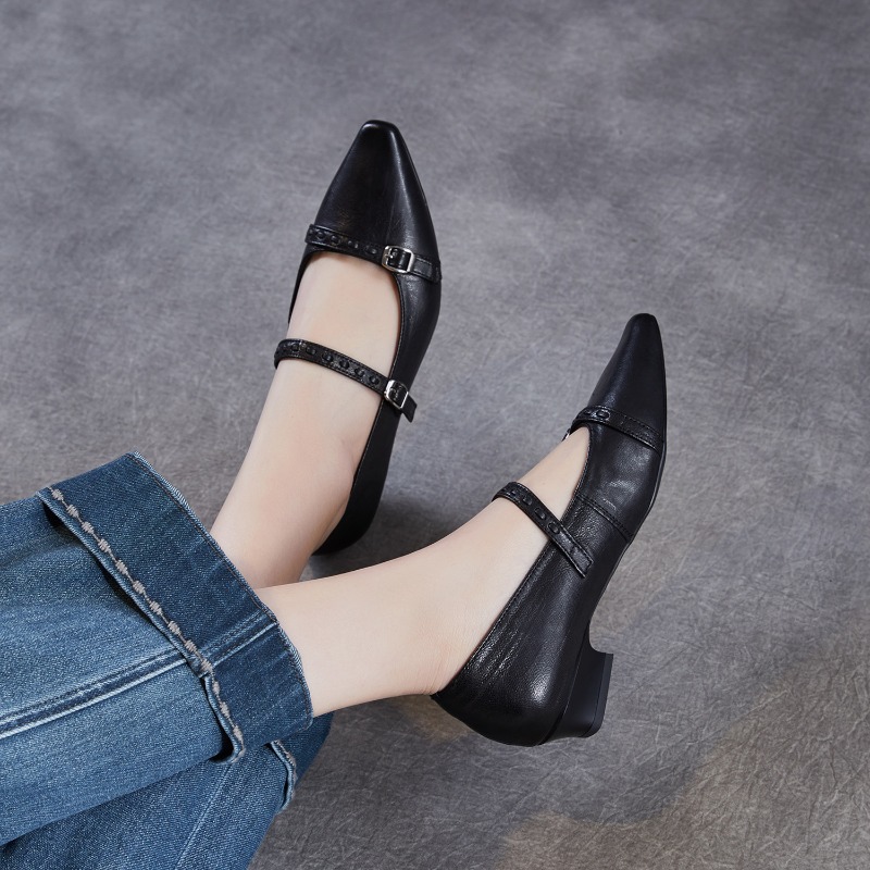 Sapatos Femininos Coreanos Mar - Women Shoes Black avaliação e preço