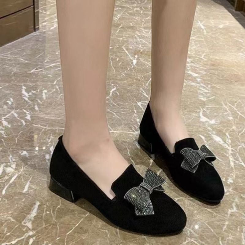 2025 preto nova moda feminina  - Women Shoes Black avaliação e preço