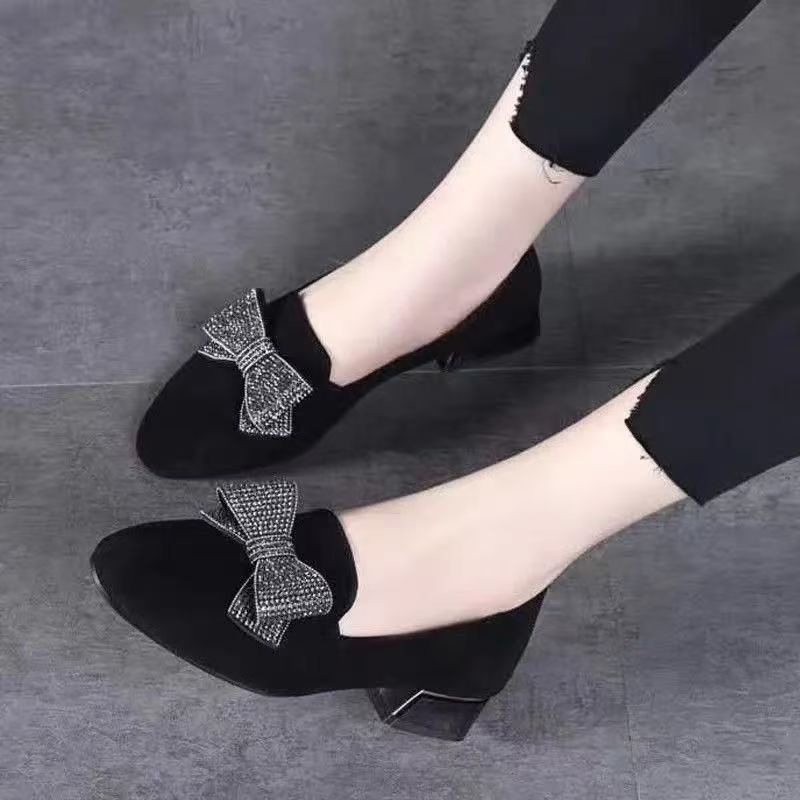 2025 preto nova moda feminina  - Women Shoes Black avaliação e preço