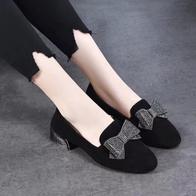 2025 preto nova moda feminina  - Women Shoes Black avaliação e preço