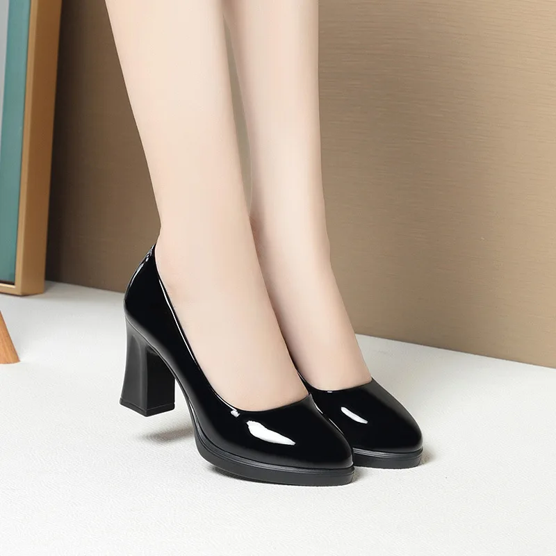 5cm 7cm confortável respirável - Court Heel Pointed avaliação e preço