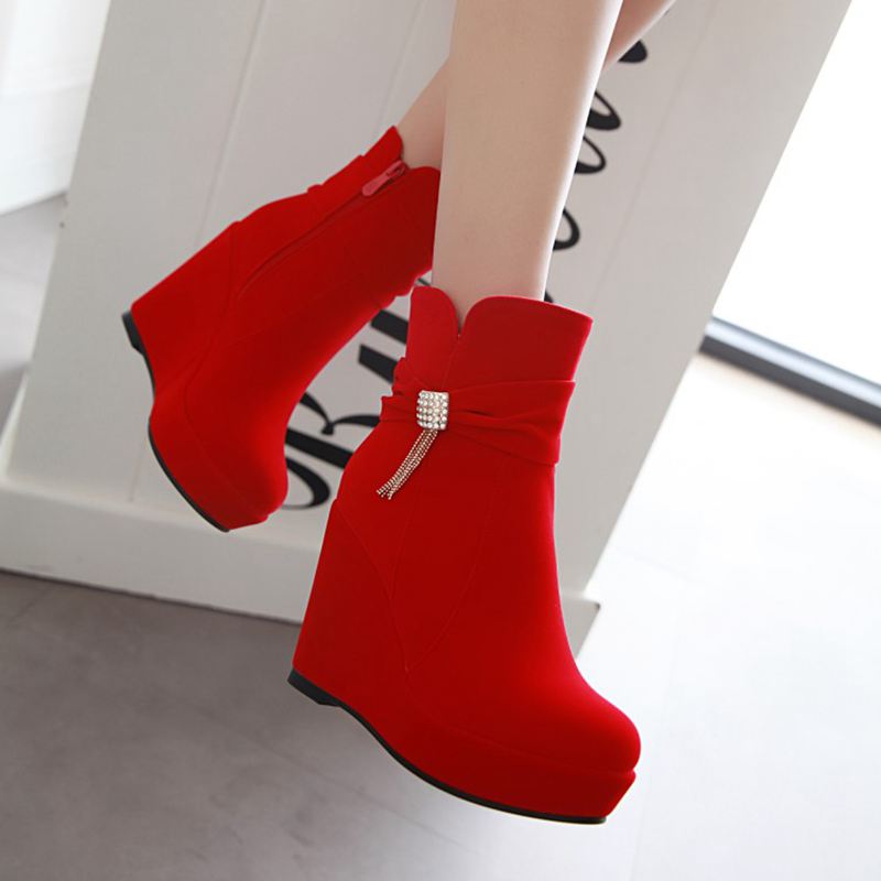 ORCHALISA Glam Red Calçado Fem - Women'S Shoes Extended Sizes avaliação e preço