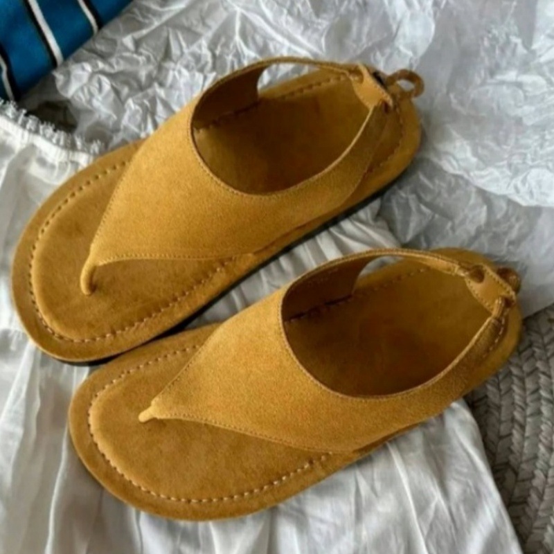 Sandálias Femininas Coreanas M - Thong Flat Sandal avaliação e preço