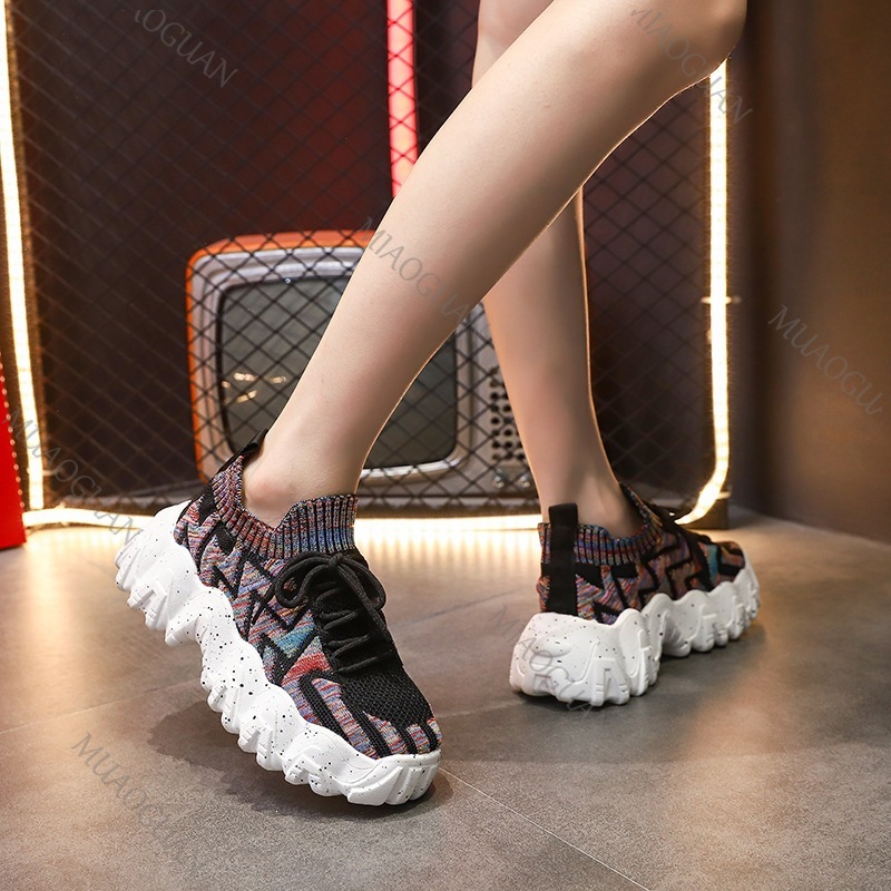 Tênis Chunky Femininos Respirá - Women'S Shoes Running Sports avaliação e preço