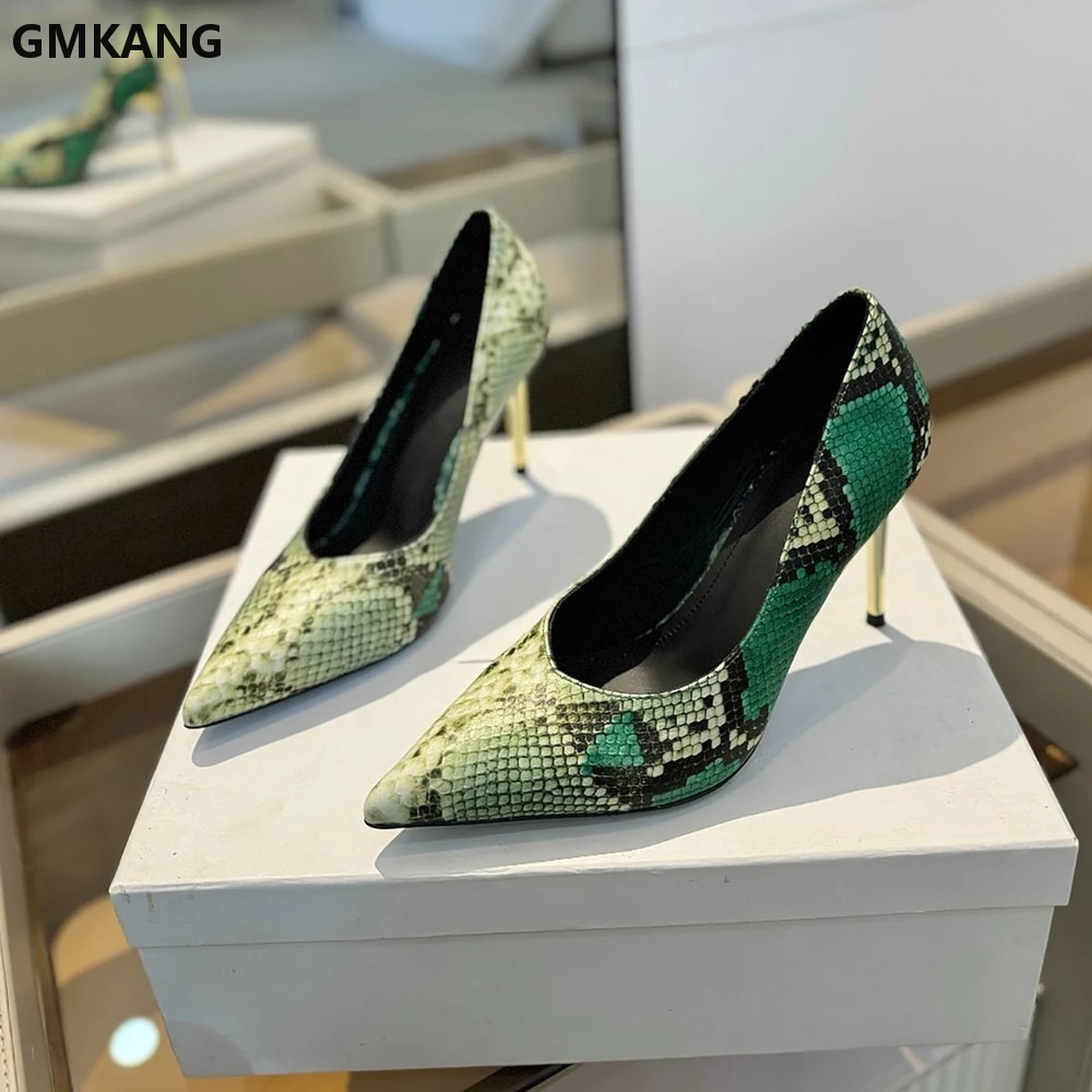 Sapatos femininos de salto bai - Court Heel Pointed avaliação e preço