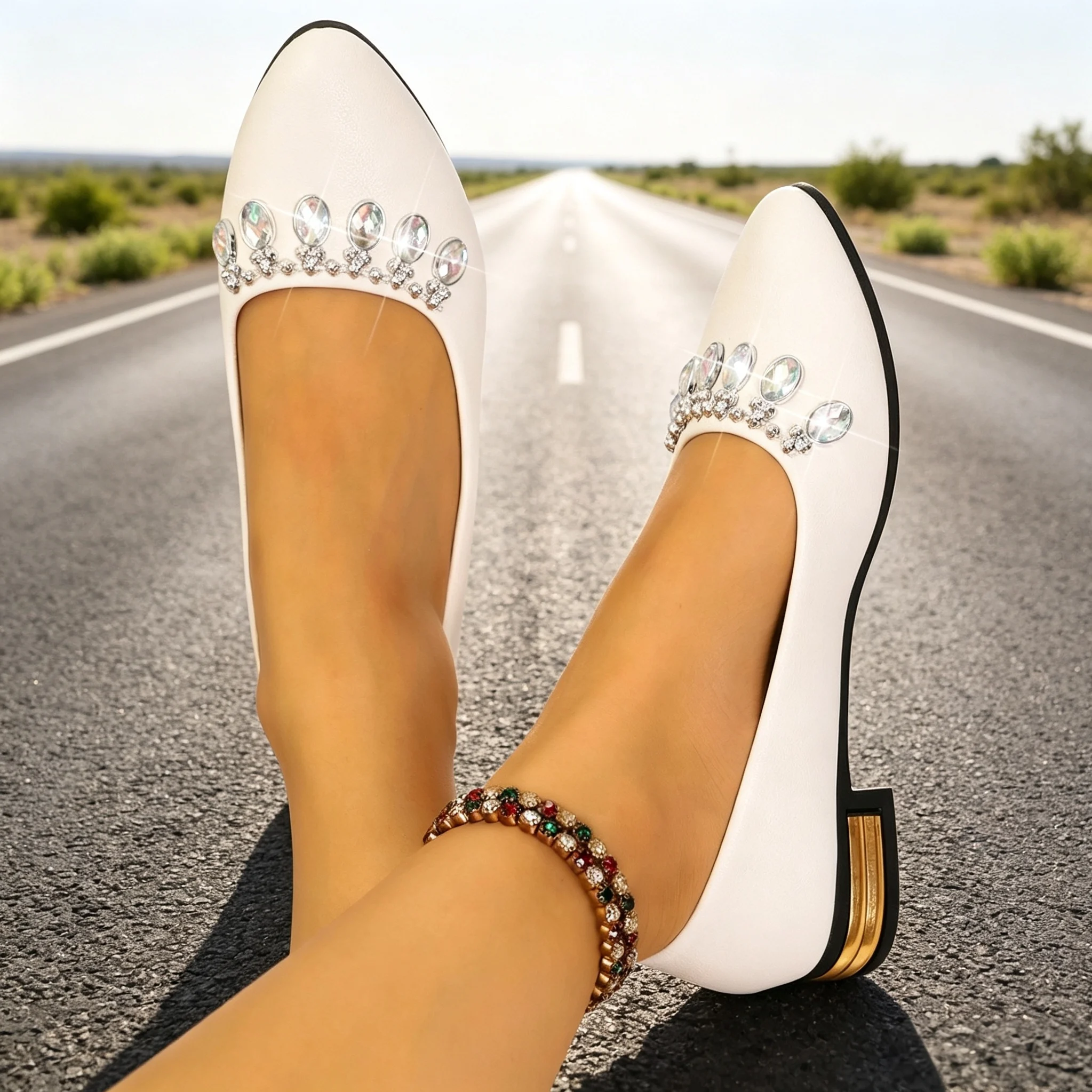 Sapatilhas Femininas de Bico F - Loafer Flat Women avaliação e preço