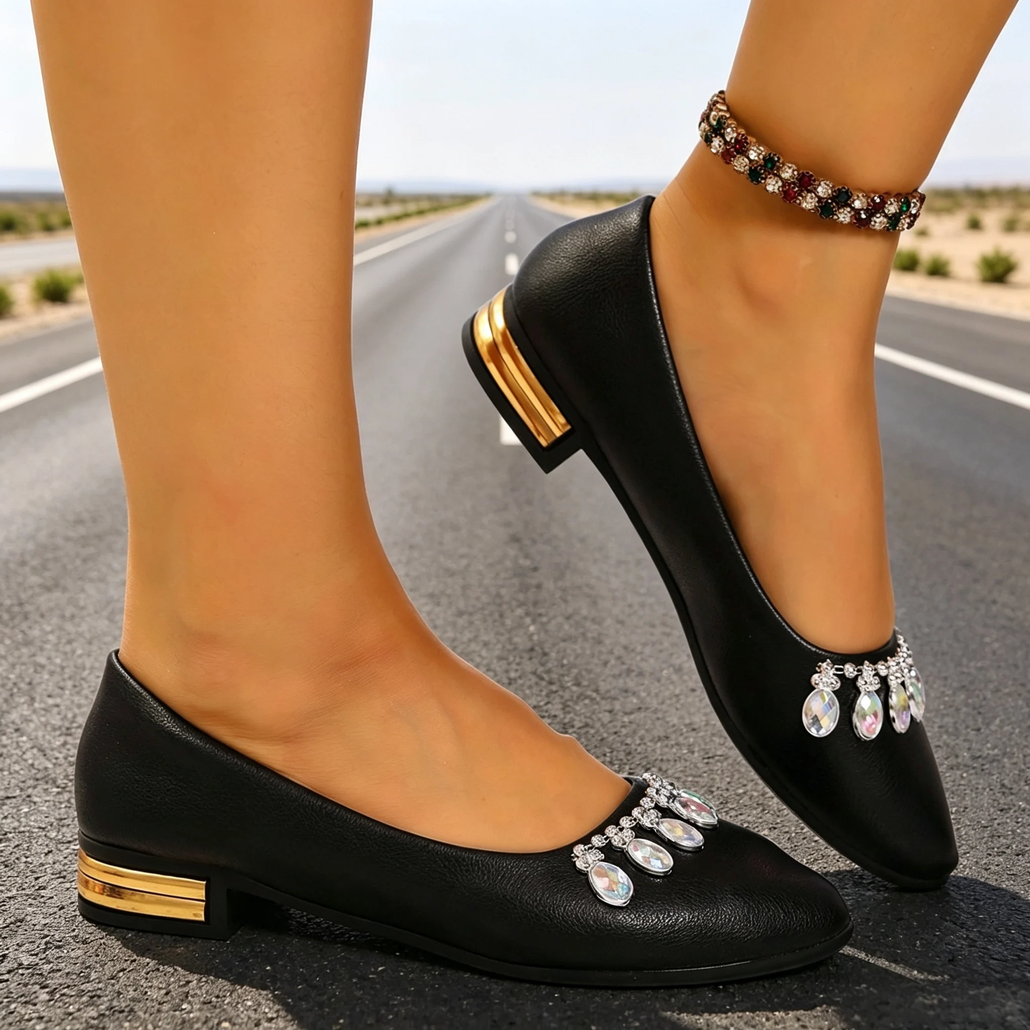Sapatilhas Femininas de Bico F - Loafer Flat Women avaliação e preço