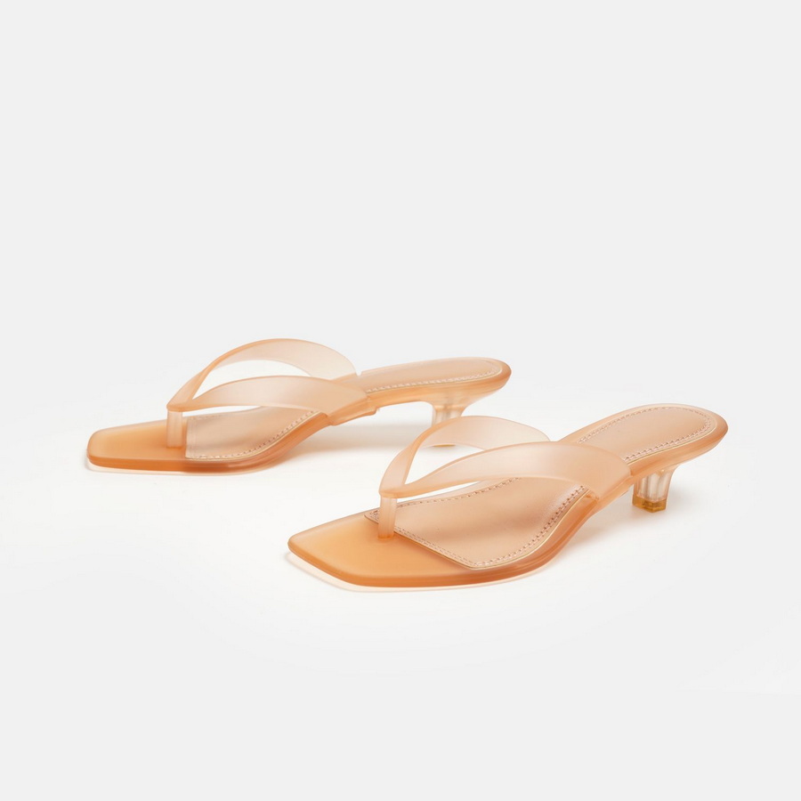 Sandálias Femininas Coreanas d - Thong Flat Sandal avaliação e preço