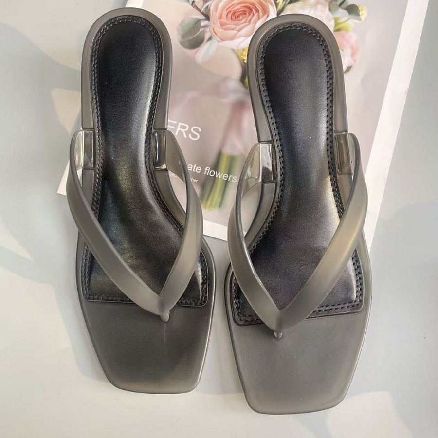 Sandálias Femininas Coreanas d - Thong Flat Sandal avaliação e preço