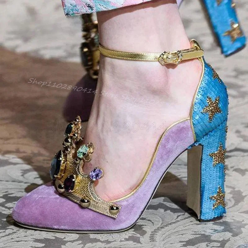 Estilo tribunal coroa de crist - Court Heel Pointed avaliação e preço