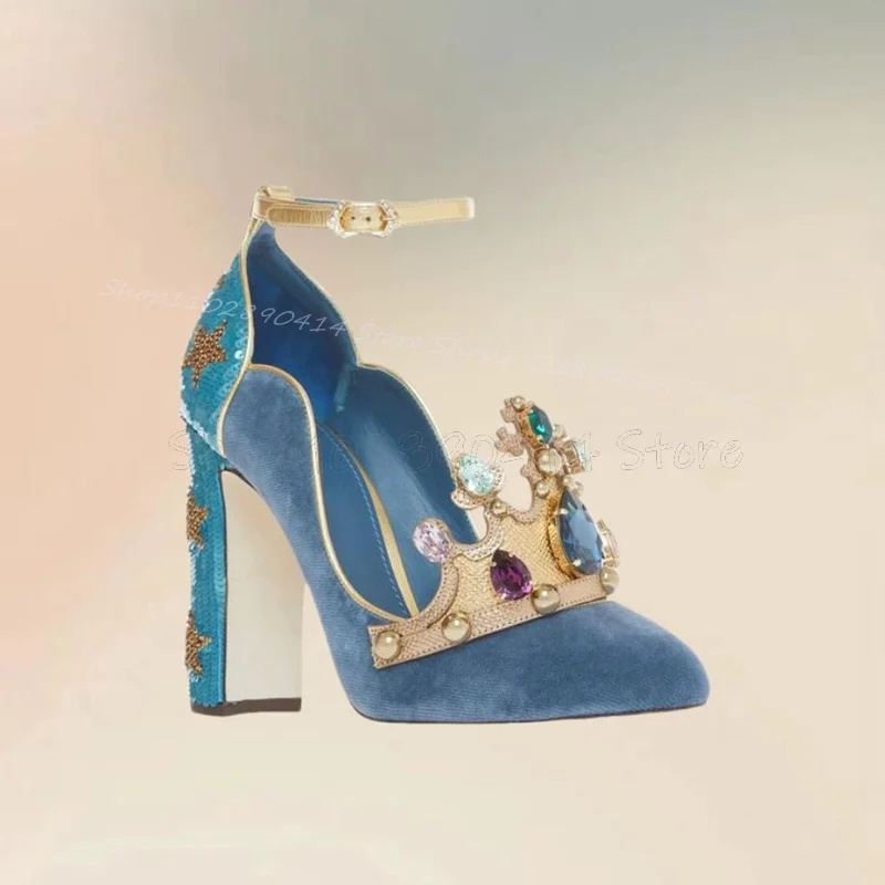 Estilo tribunal coroa de crist - Court Heel Pointed avaliação e preço