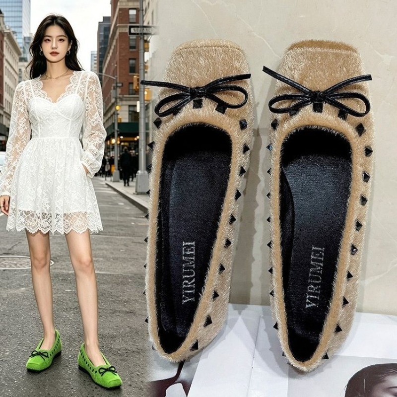 Sapatilhas de bico quadrado es - Loafer Flat Women avaliação e preço