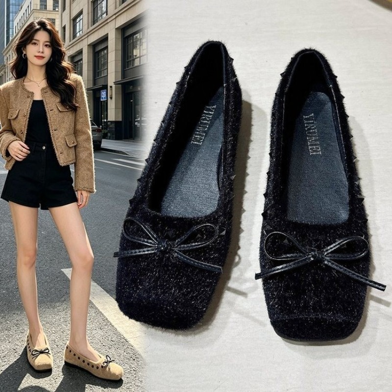 Sapatilhas de bico quadrado es - Loafer Flat Women avaliação e preço