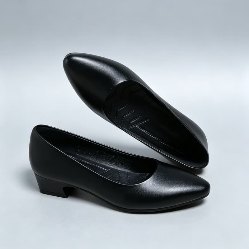 Sapatos Femininos Elegantes de - Court Heel Pointed avaliação e preço