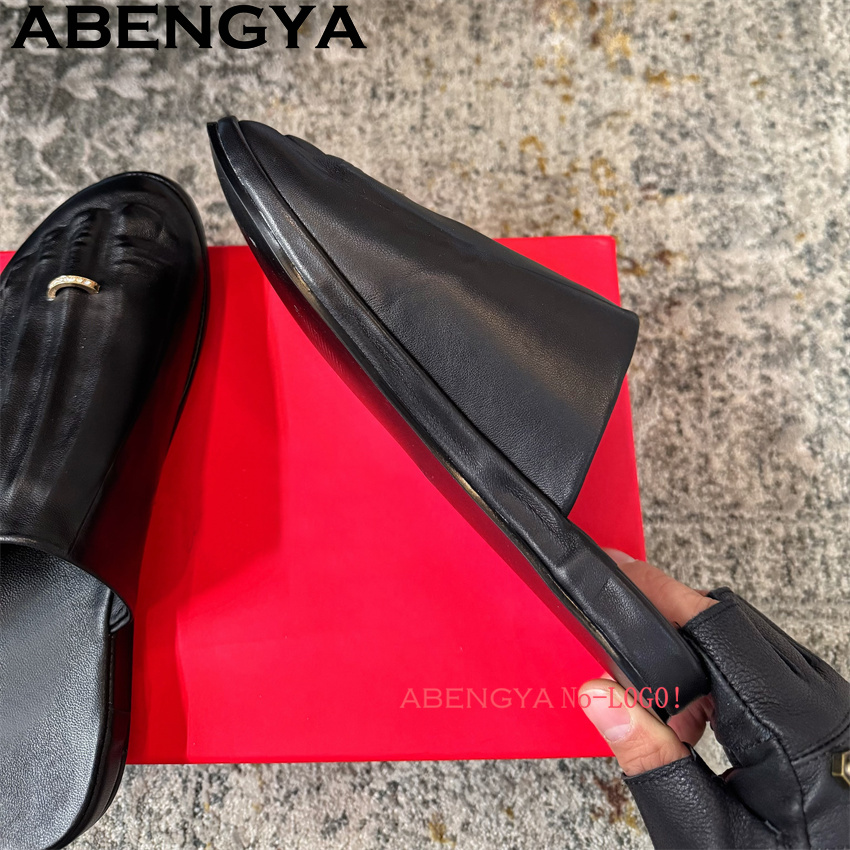 Mocassins de Couro Real Preto  - Loafer Flat Women avaliação e preço